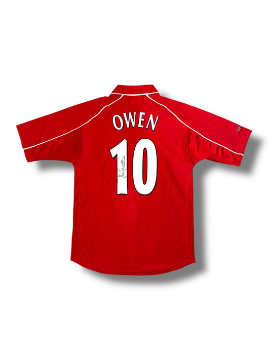 Michael Owen Signed Liverpool 2000/2001 Home Shirt