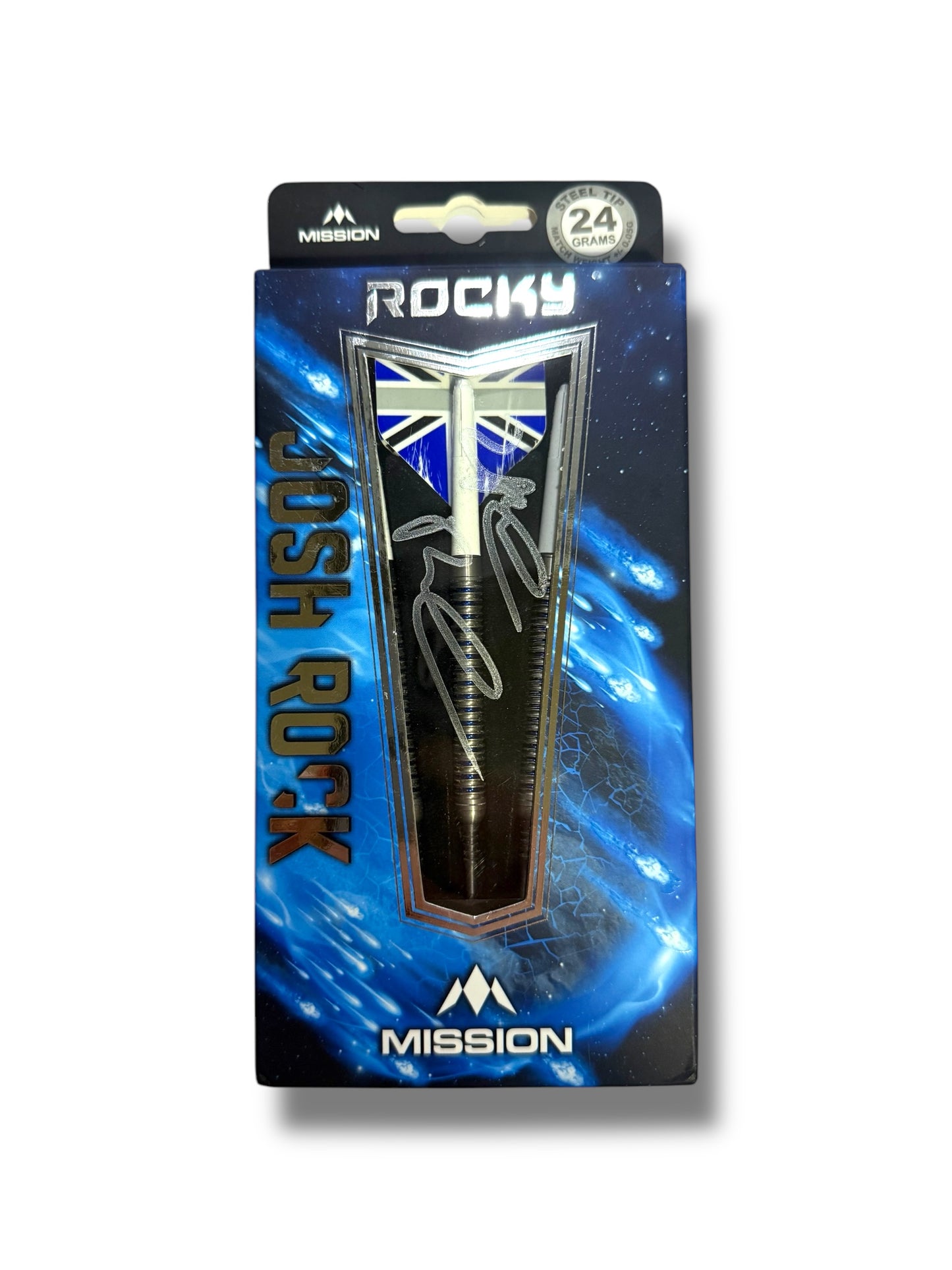 Josh Rock Signed MATCH USED Darts Set- World Championships 2024 Last 64