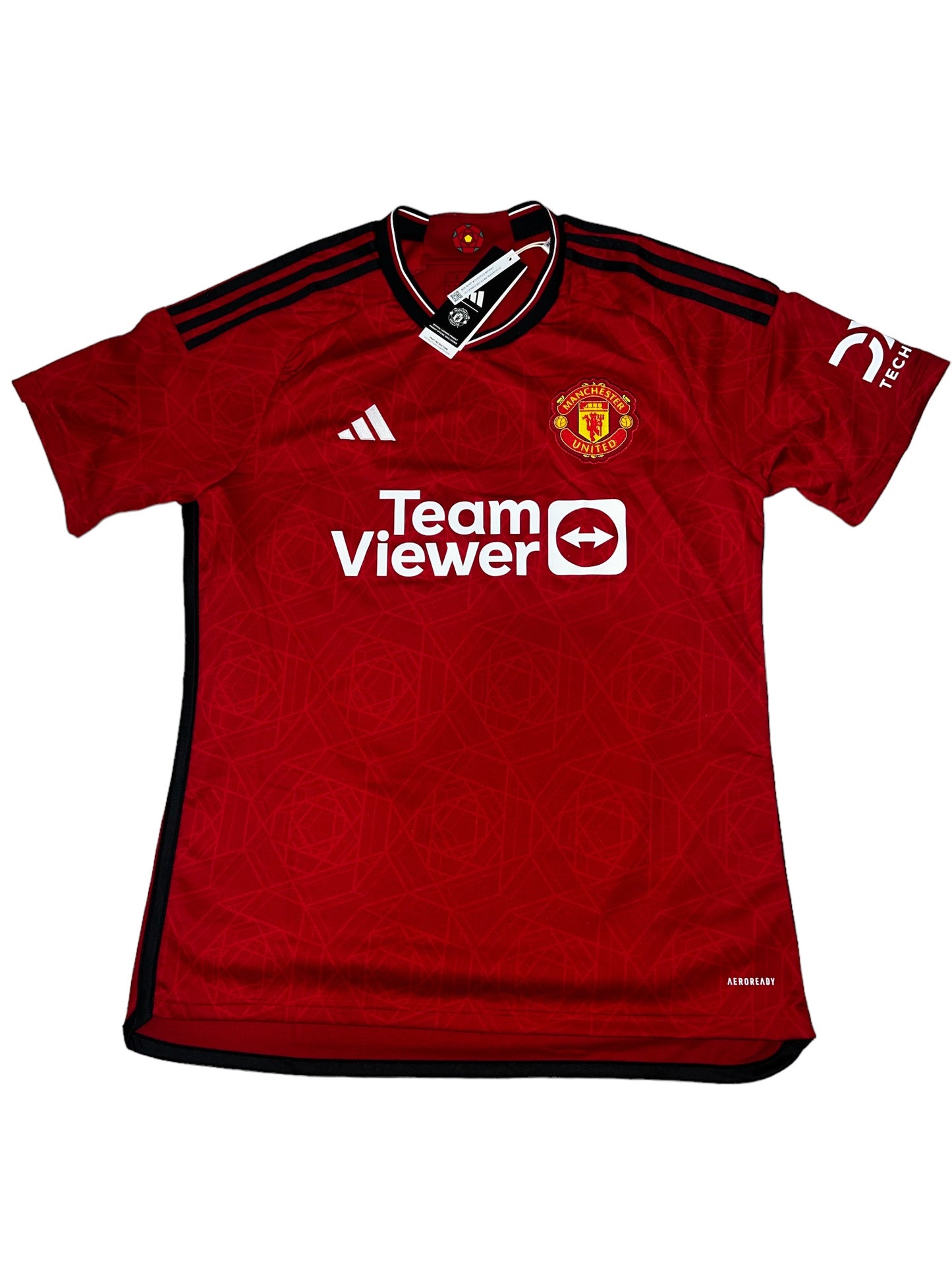 Kobbie Mainoo Signed Manchester United Official 2023-2024 Home Shirt