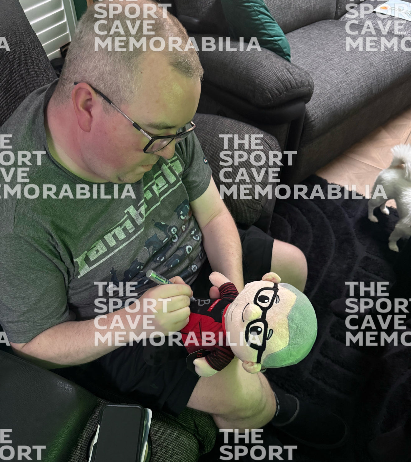 Stephen Bunting Signed Plushie