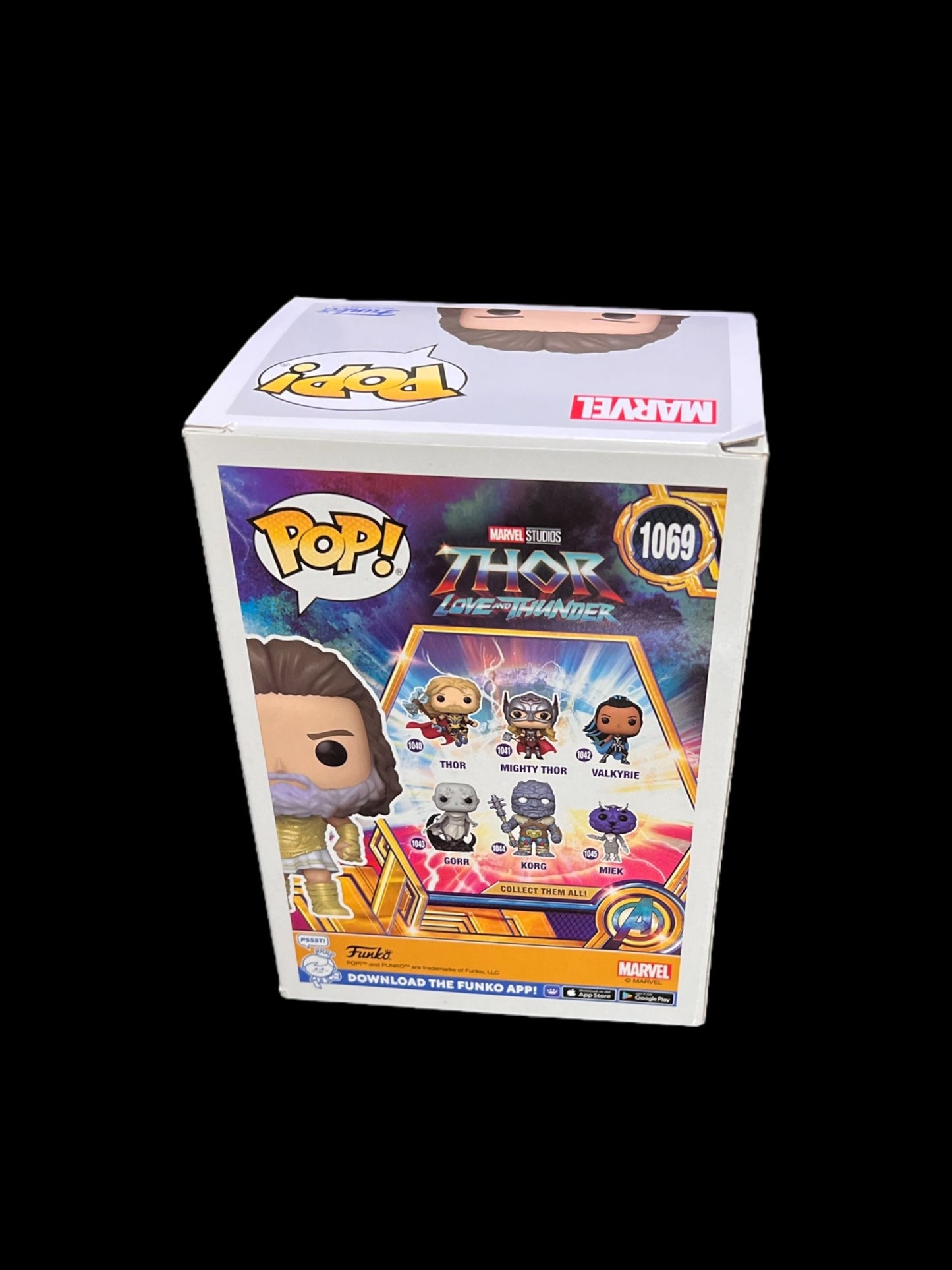Russell Crowe Signed Zeus ‘Thor-Love and Thunder’ Funko Pop