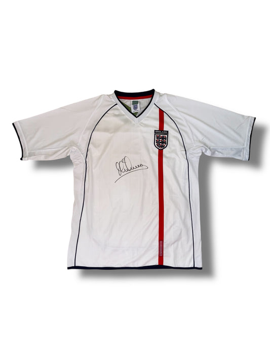 Michael Owen Signed England 2001-2003 Shirt