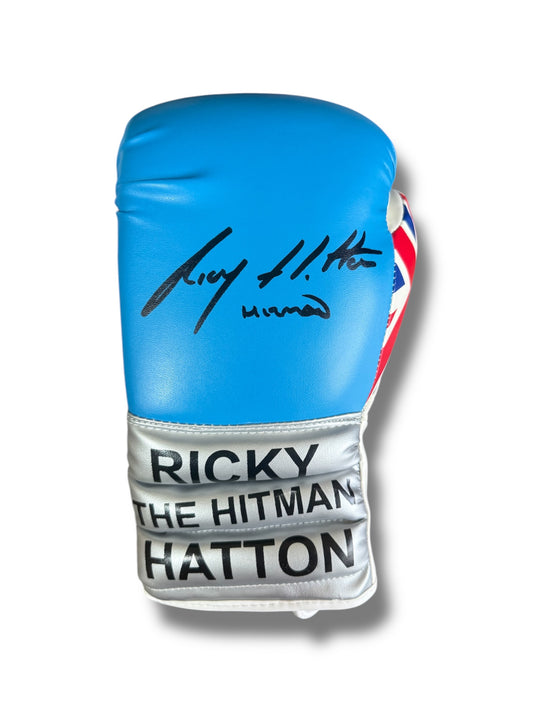 Ricky Hatton ‘The Hitman’ Signed Custom Boxing Glove