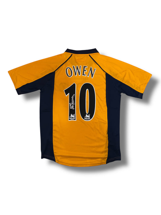 Michael Owen Signed Liverpool 2000/2001 Away Shirt