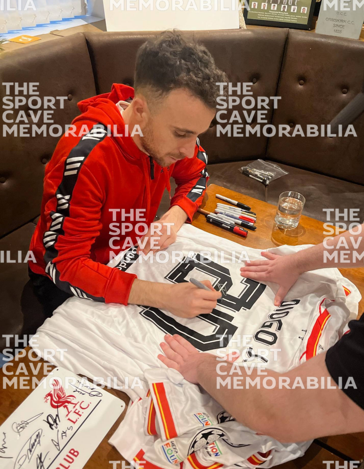 Diogo Jota Signed Liverpool 24/25 Third Shirt- Deluxe Mural Framed