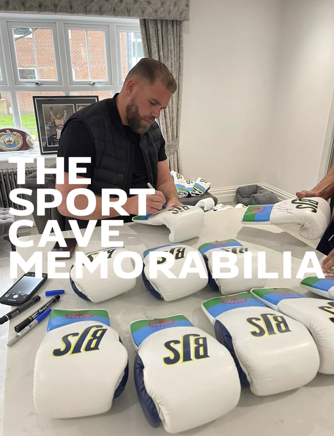 Billy Joe Saunders Signed BJS Boxing Glove