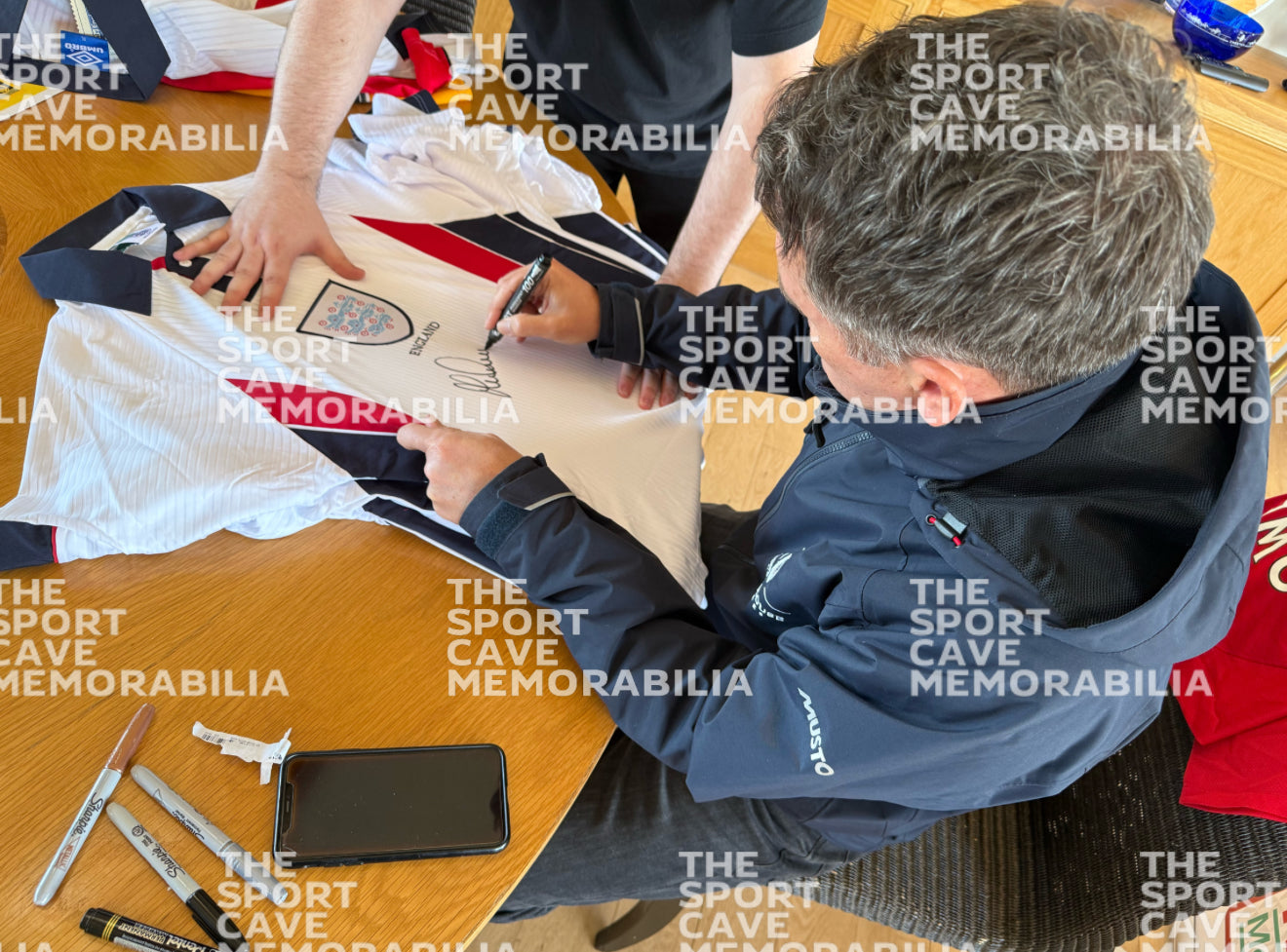 Michael Owen Signed England World Cup 1998 Shirt- Deluxe Framed