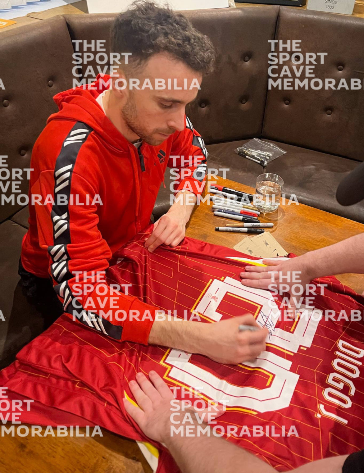 Diogo Jota Signed Liverpool 24/25 Home Shirt- Deluxe Framed