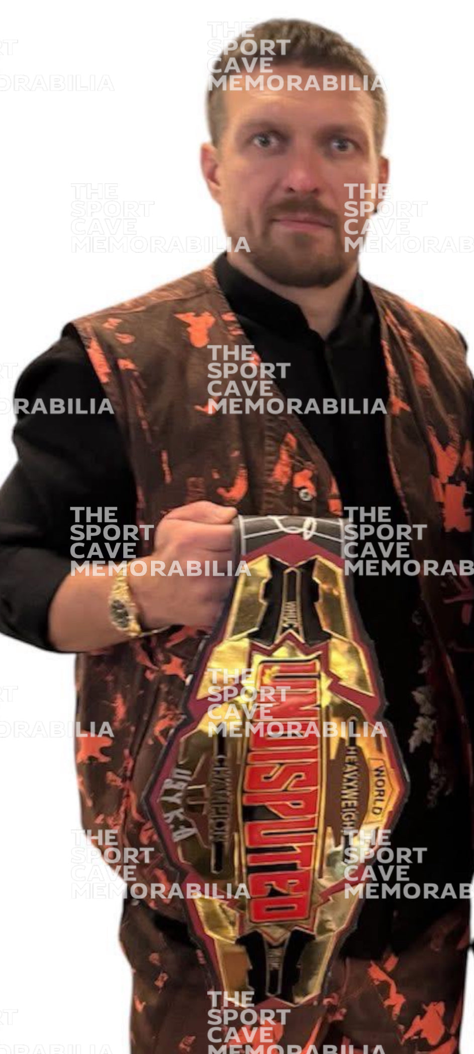 Oleksandr Usyk Signed Undisputed Heavyweight Boxing Belt