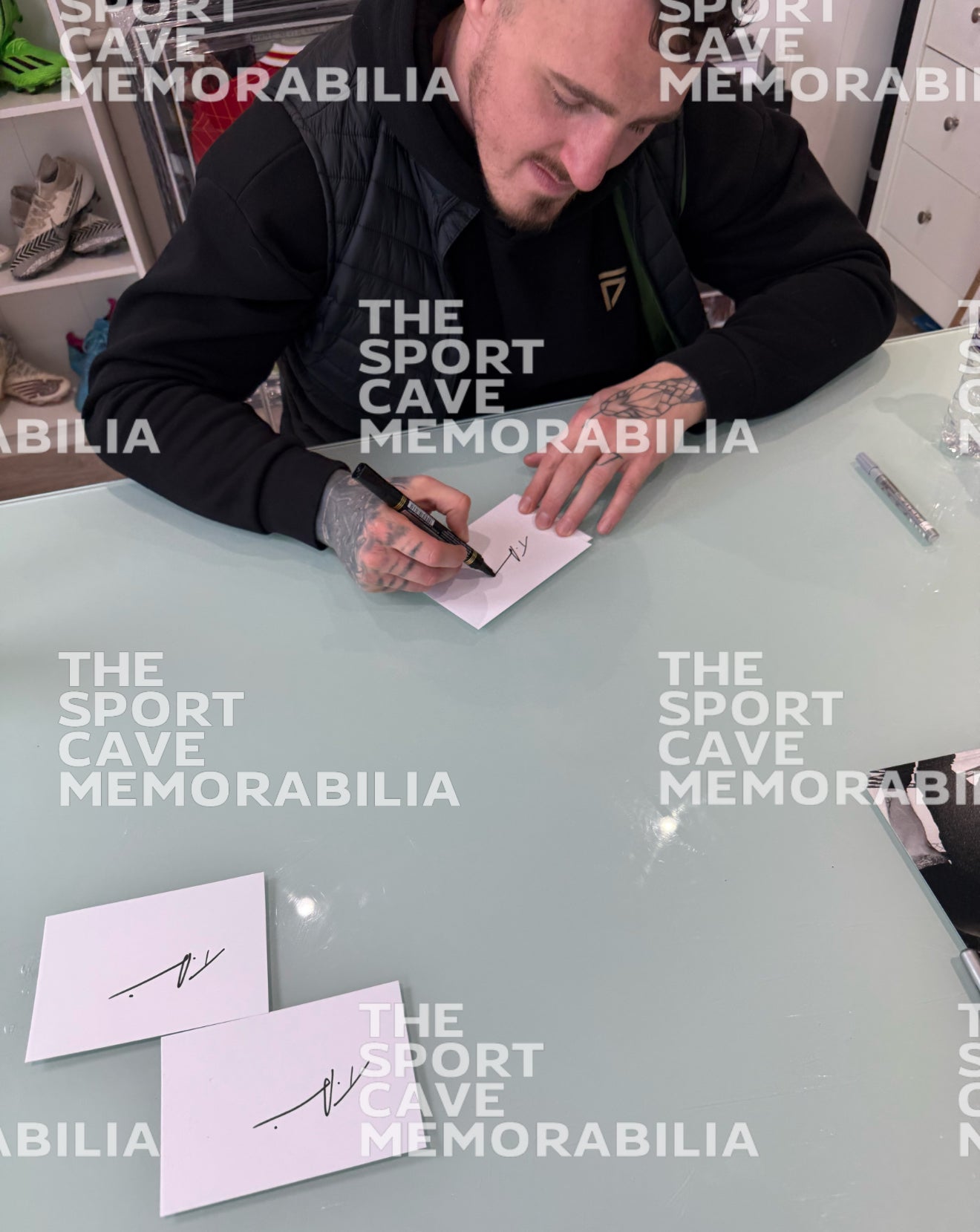 Tom Aspinall Signed UFC 321 Fight Poster Montage- Deluxe Framed