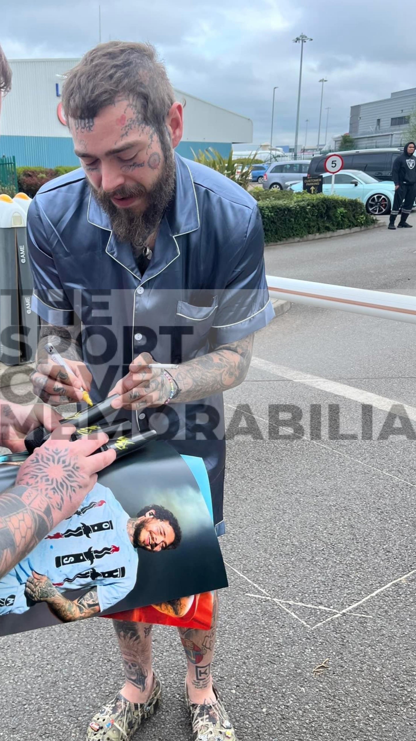 Post Malone Signed Microphone