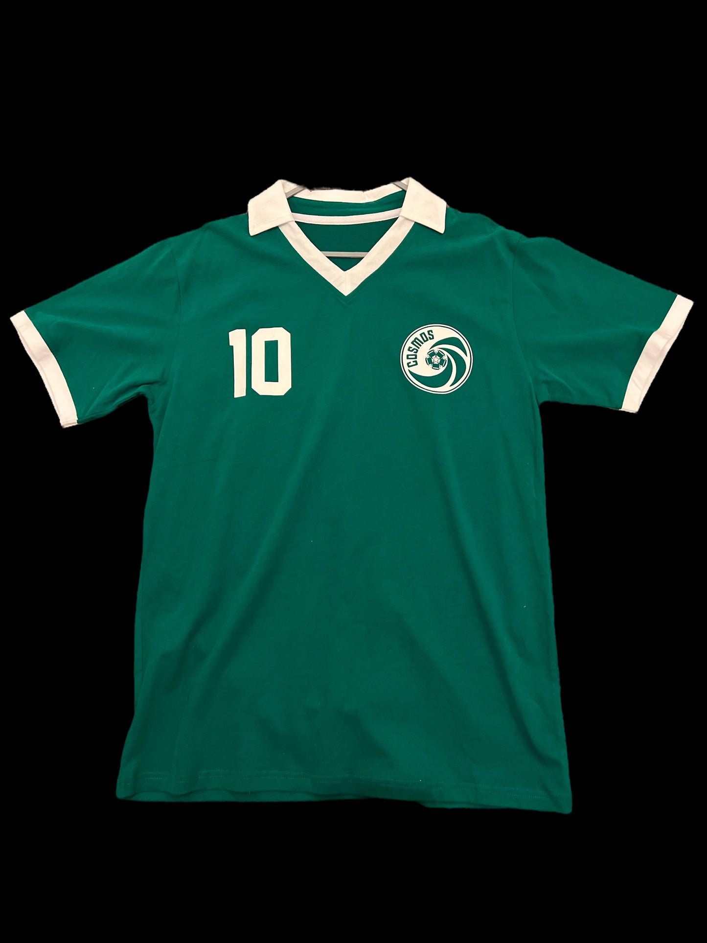 Pele Signed New York Cosmo Football Shirt