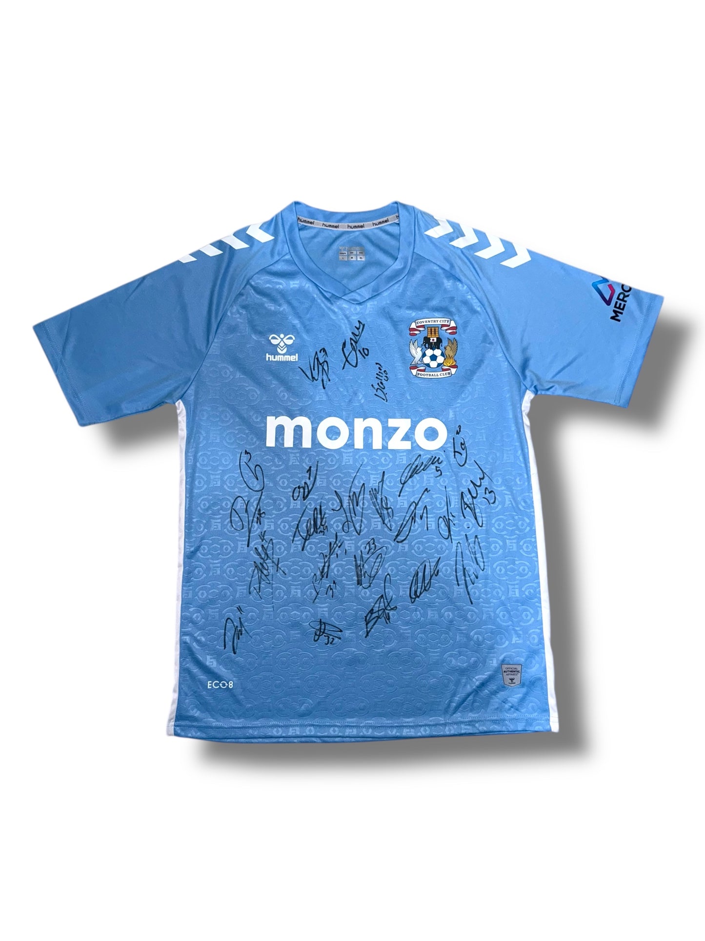 Coventry City Squad Signed 2024/25 Season Home Shirt