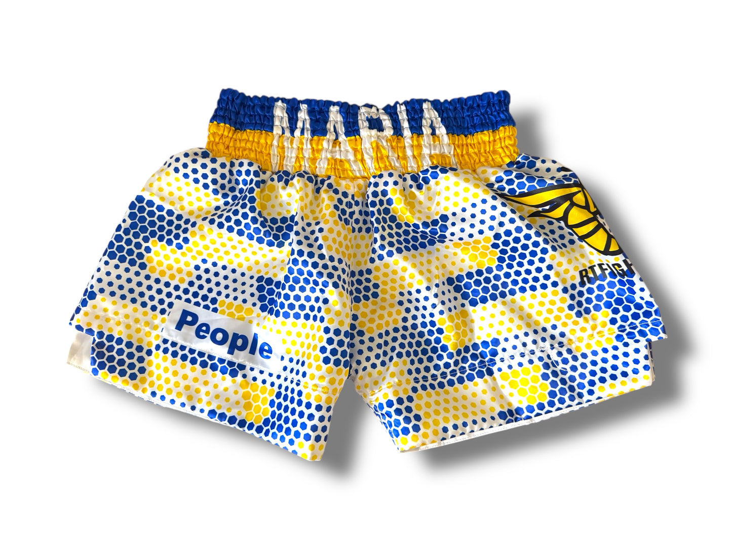 Oleksandr Usyk Signed Boxing Shorts- v Tyson Fury Fight 1