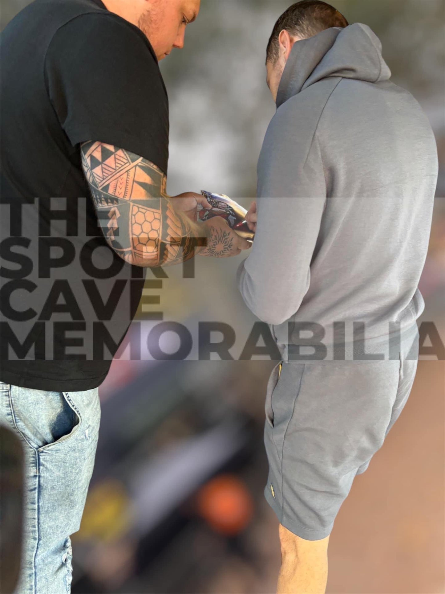 Paul Mullin Signed Welshpool (Deadpool 3) 10x8 Photo