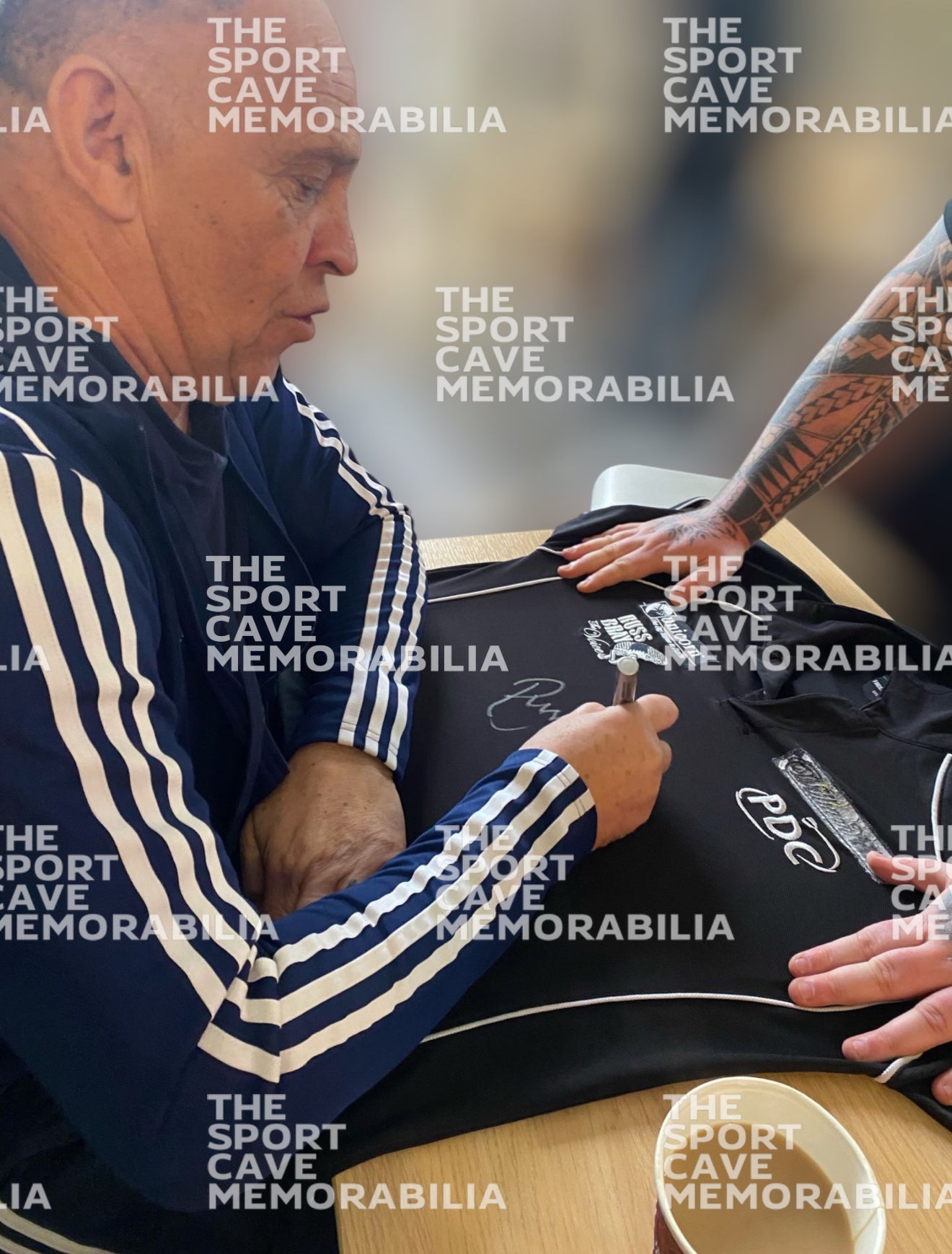 Russ Bray MATCH WORN Signed World Championships Shirt