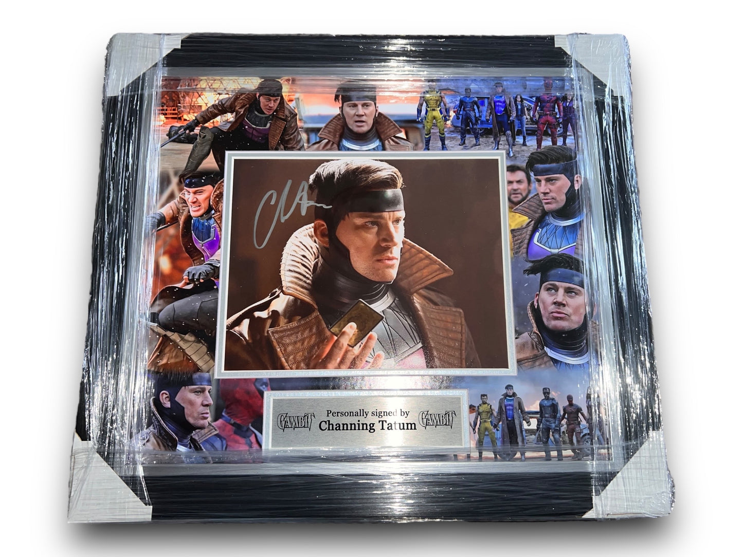 Gambit: Deadpool 3 10x8 Signed By Channing Tatum- Deluxe Movie Mount Framed