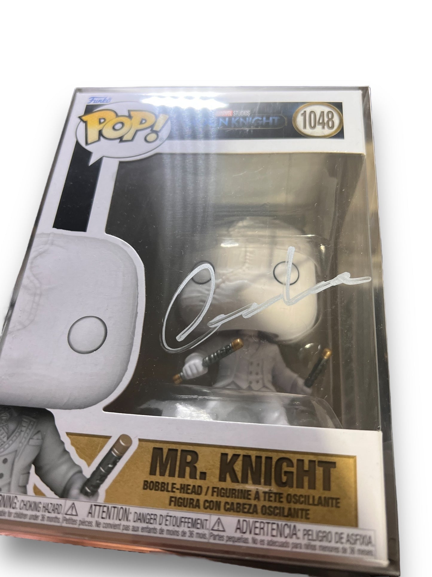 Oscar Isaac Signed Moon Knight- Mr Knight Funko Pop
