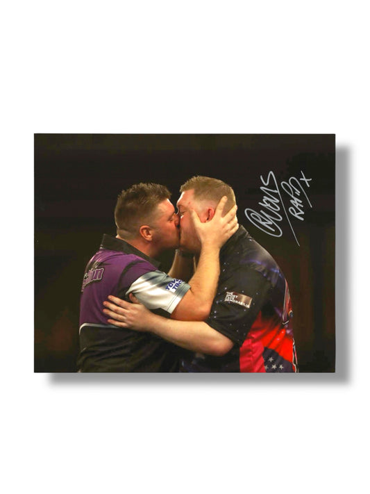 ‘Rapid’ Ricky Evans Signed 10x8 Photo- World Championship 2024
