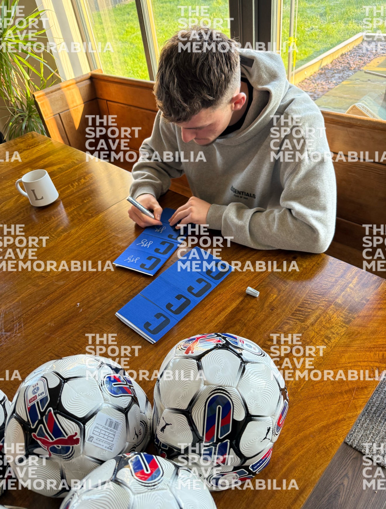 Harrison Burrows Signed Captains Armband Montage/Peterborough United Wembley Winners 2024- Deluxe Framed