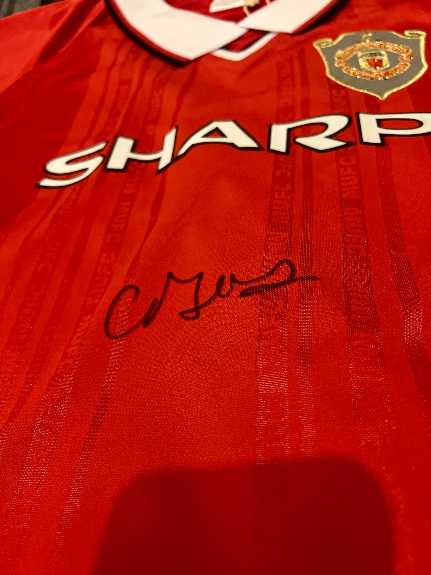 Sir Alex Ferguson Signed Manchester United 1999 Shirt