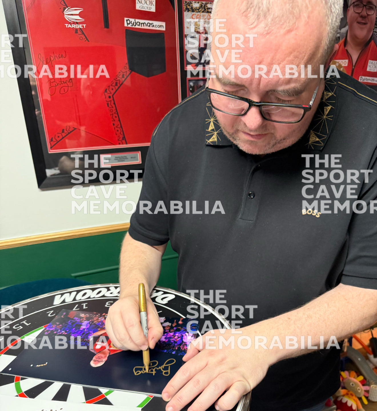 Stephen Bunting Signed 2024 Masters Champion Photo- Deluxe Framed