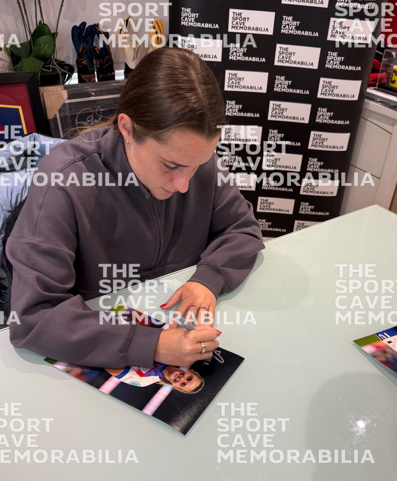 Ella Toone Signed England Euro 2025 Winners Montage- Deluxe Framed