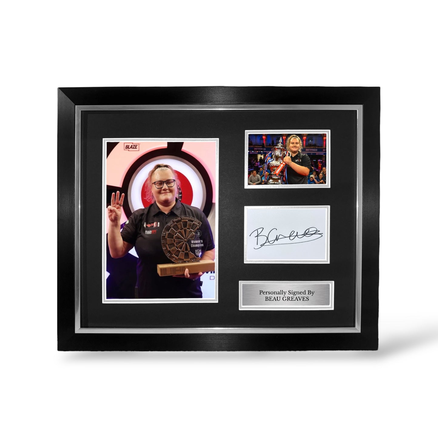 Beau Greaves Signed Montage- Deluxe Framed