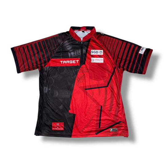Stephen Bunting MATCH WORN Signed PC20 2025 9 Dart Finish Shirt v Rob Cross