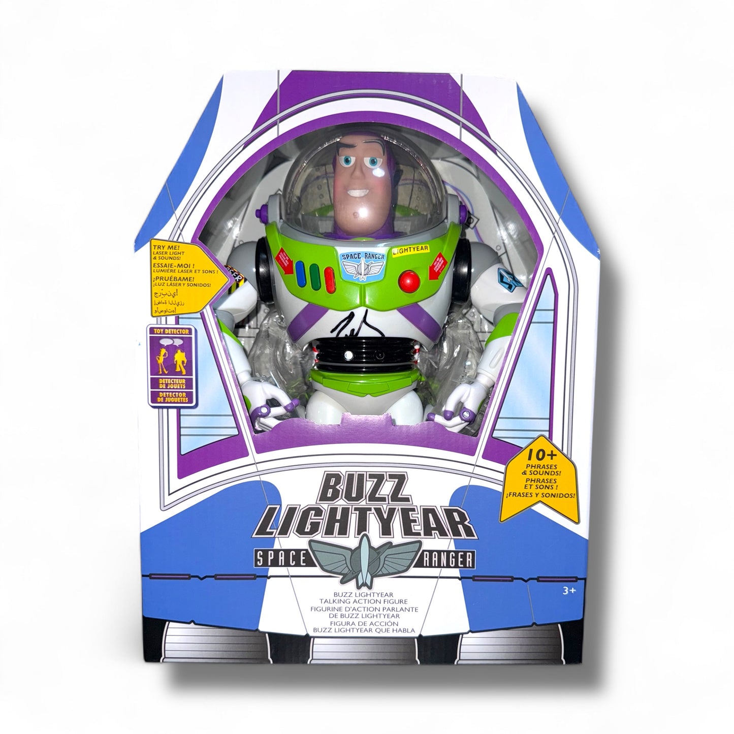 Tim Allen Signed Buzz Lightyear Toy Story Action Figure