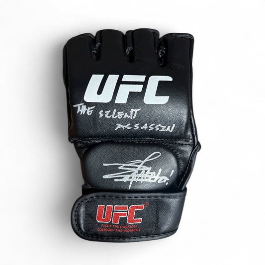 Ateba Gautier ‘The Silent Assassin’ Signed UFC Glove