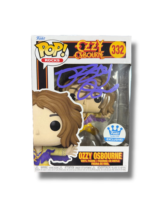 Ozzy Osbourne Signed 332 Funko Pop (BECKETT WITNESSED)