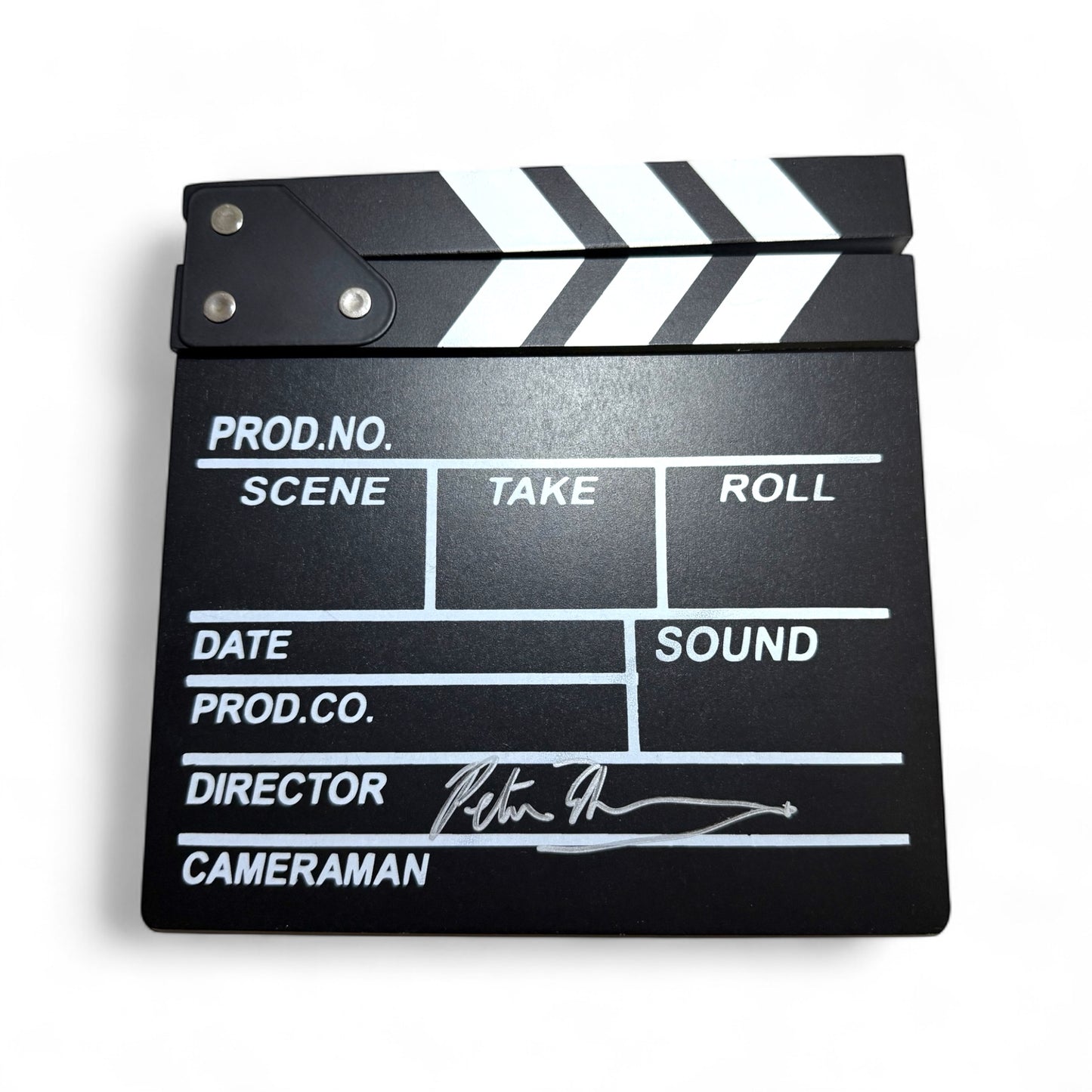 Peter Jackson Signed Movie Clapperboard
