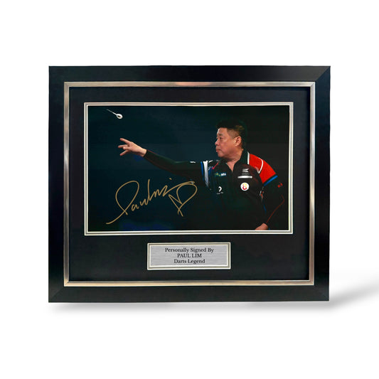 Paul Lim Signed Photo- Deluxe Framed