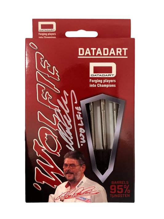Martin ‘Wolfie’ Adams signed Datadart 22 gram dart set