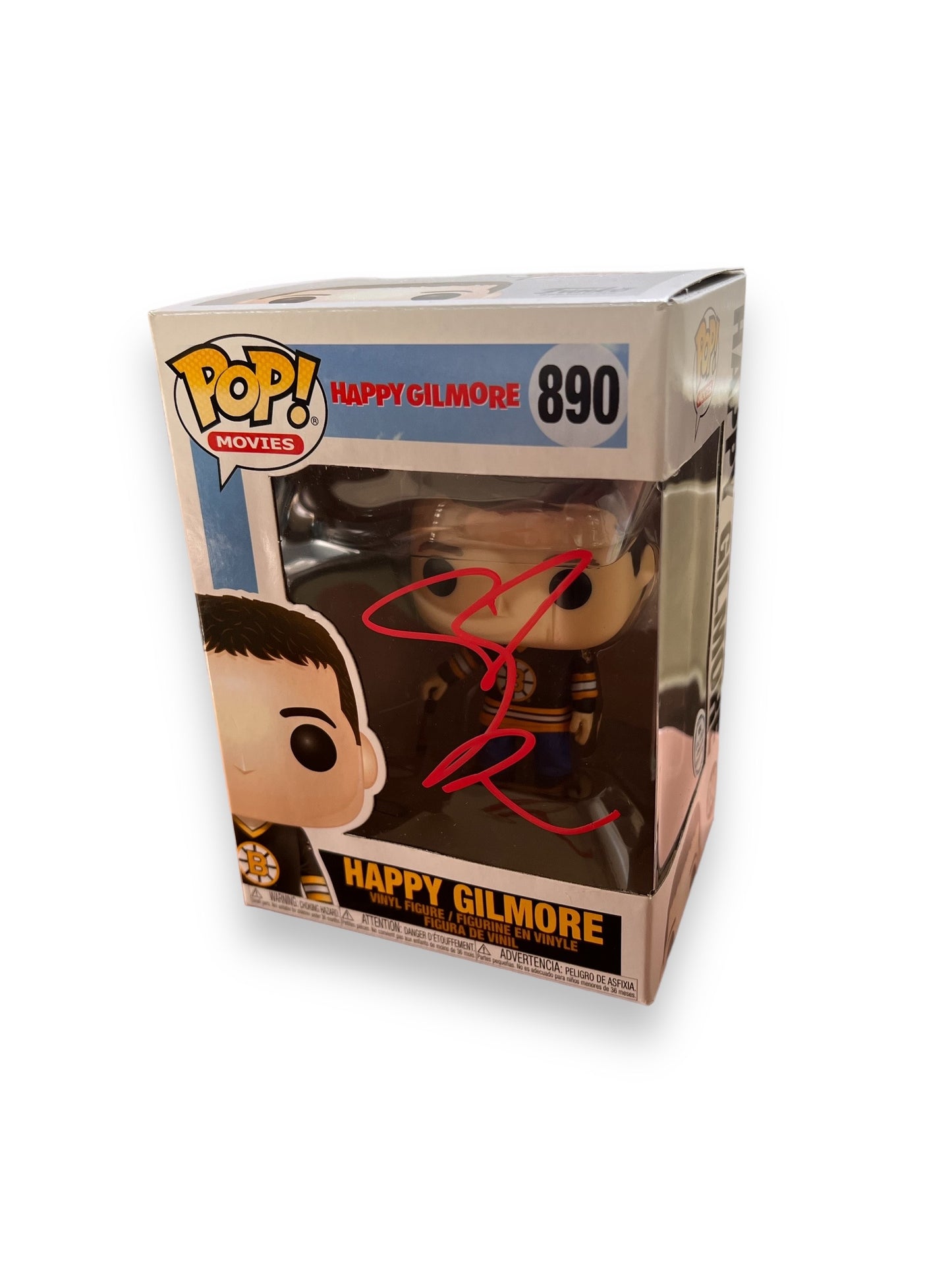 Adam Sandler Signed Happy Gilmore Funko Pop (AFTAL WITNESS)