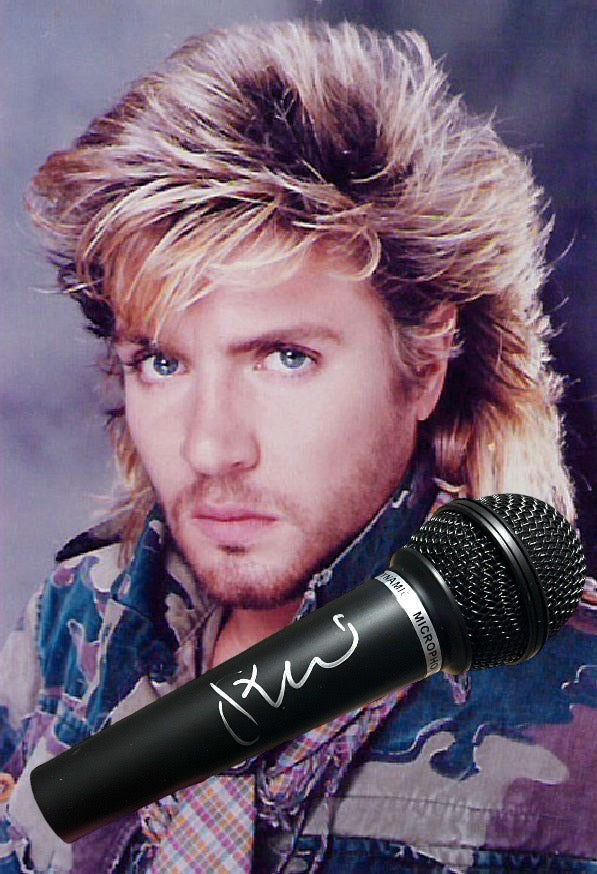 Simon Le Bon - Duran Duran Signed Microphone