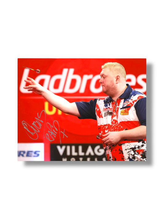 ‘Rapid’ Ricky Evans Signed 10x8 Photo- UK Open 2024
