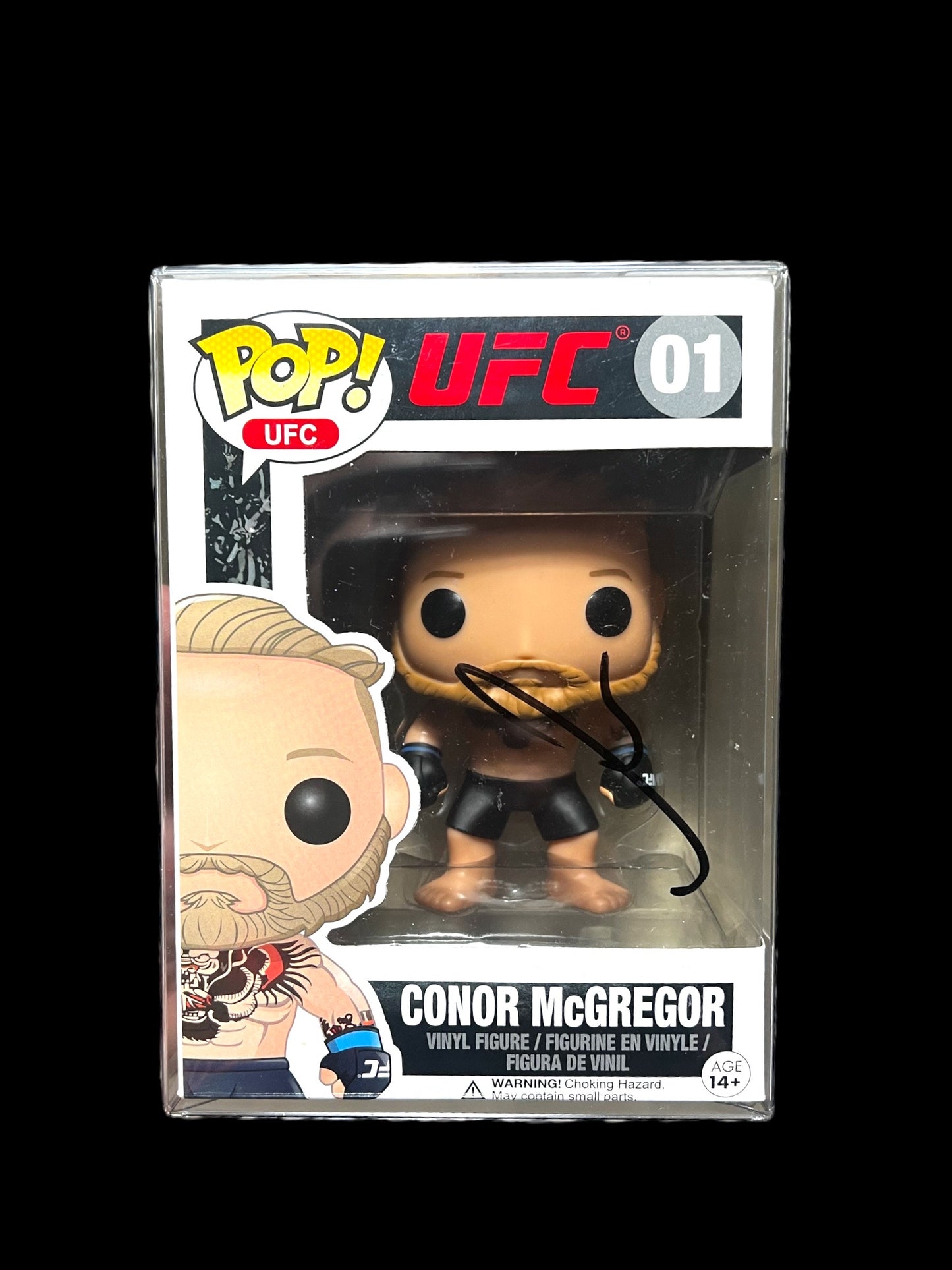 Conor McGregor Signed UFC 01 Funko Pop