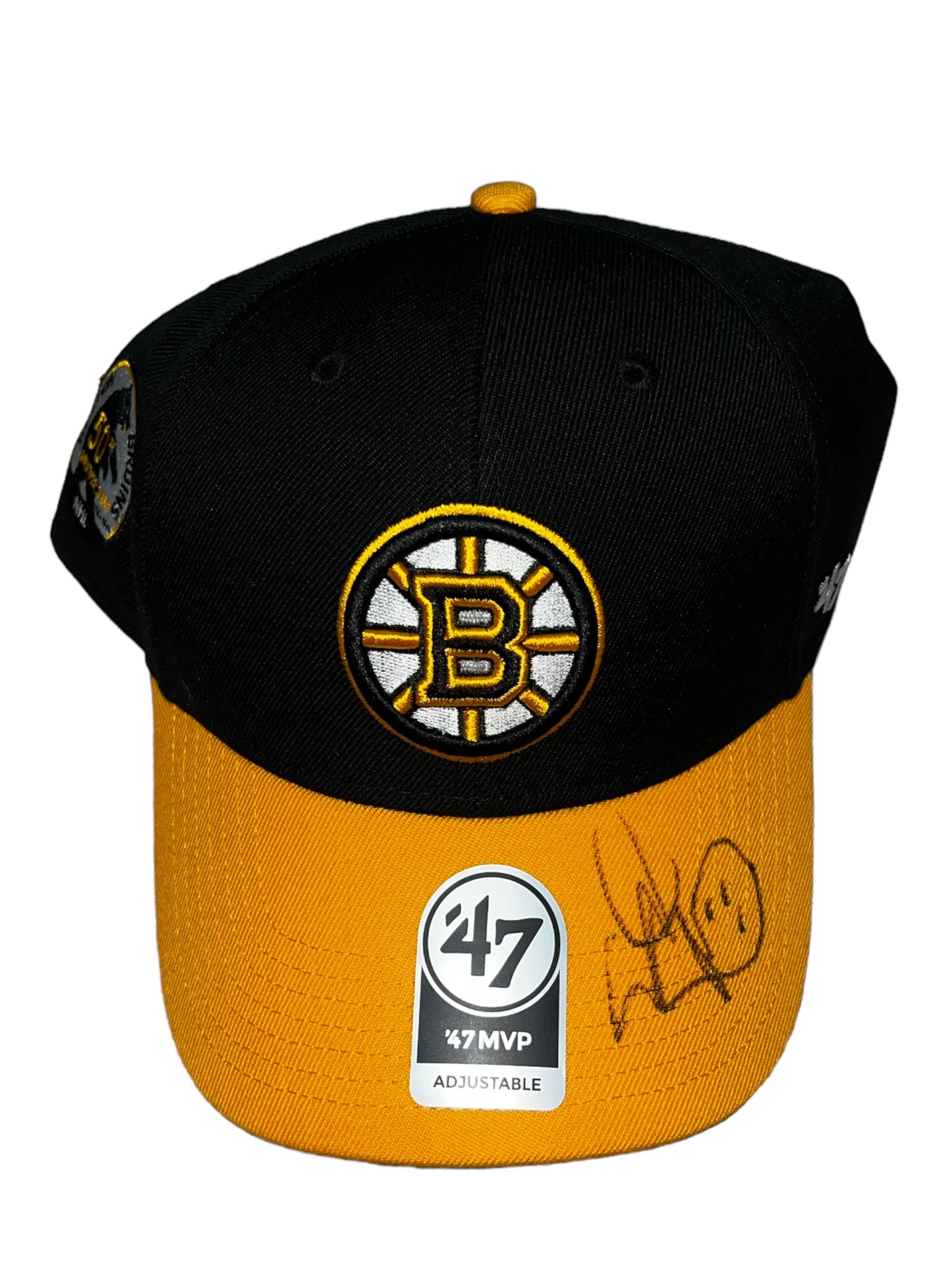 Adam Sandler Signed Official NHL Boston Bruins Cap- Happy Gilmore
