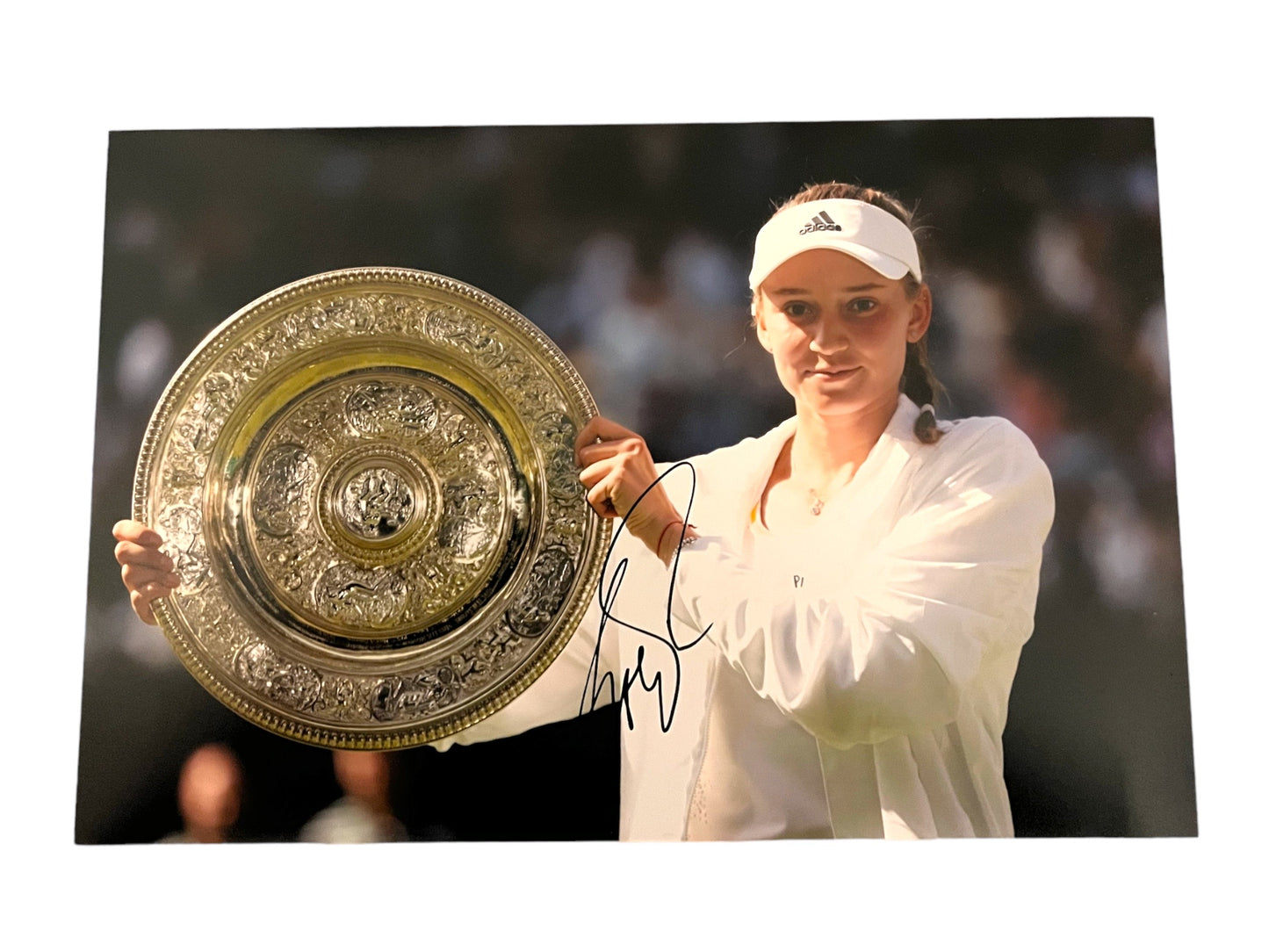 Elena Rybakina Signed 12x8 Wimbledon 2022 Champion