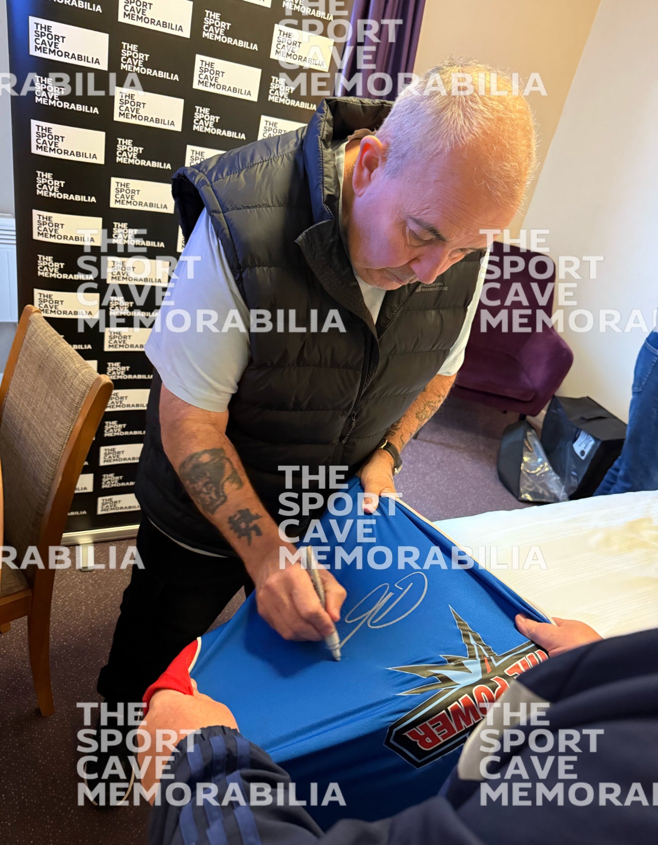 Phil Taylor Signed Official The Power Shirt
