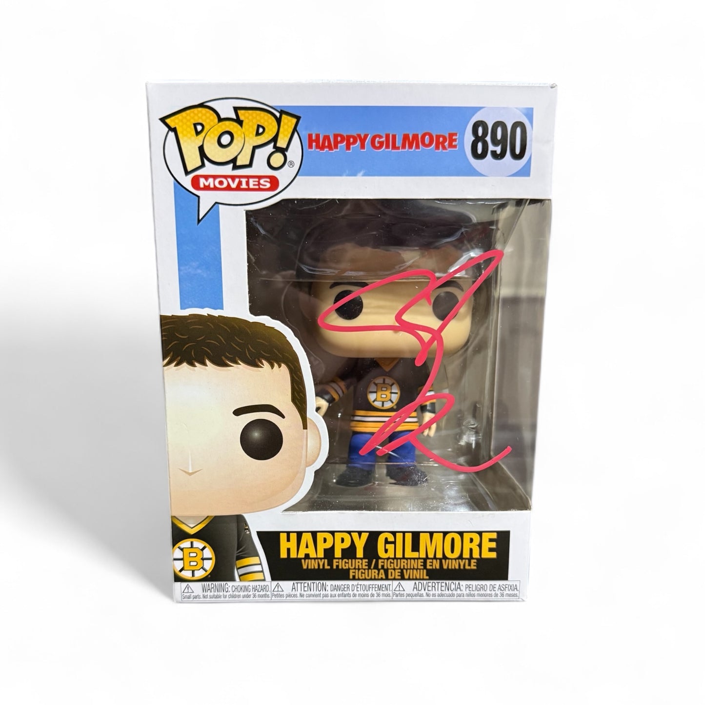 Adam Sandler Signed Happy Gilmore Funko Pop