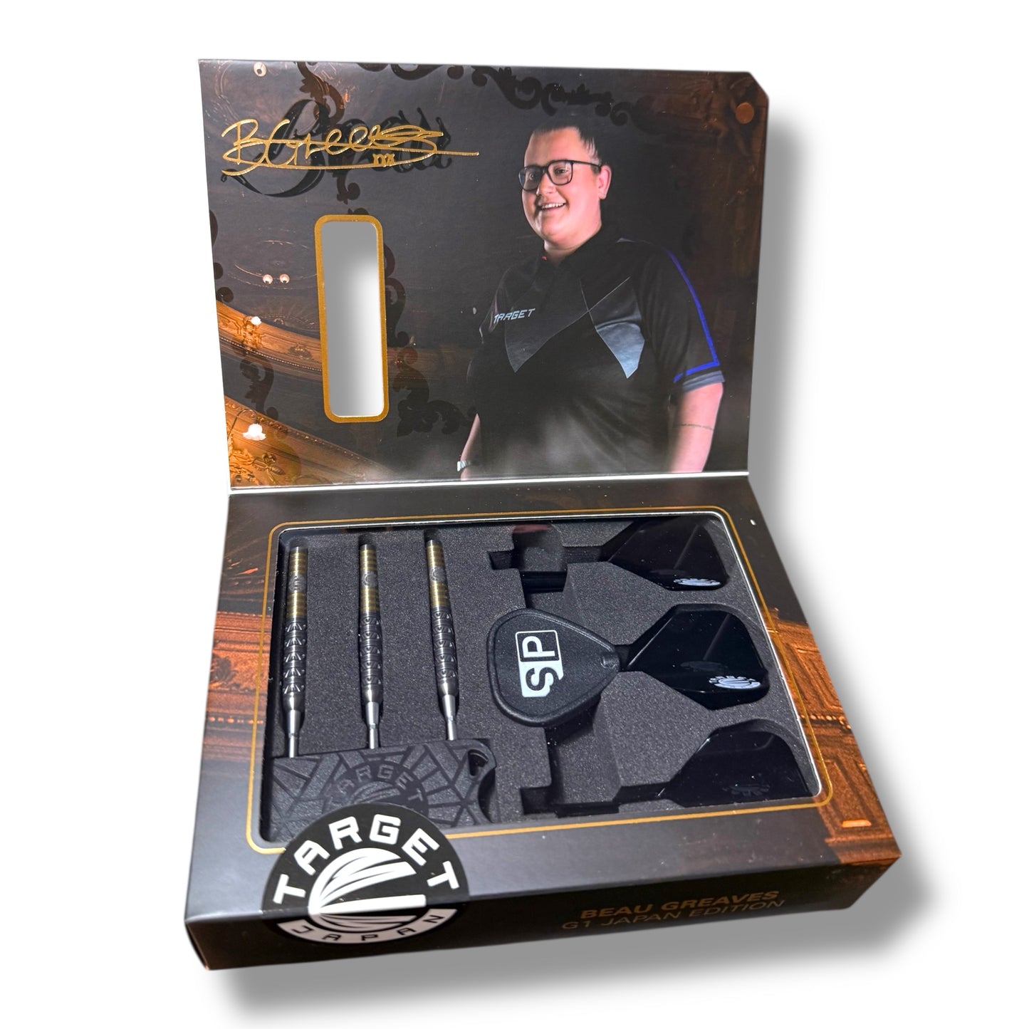 Beau Greaves Signed Target Gen 1 Japan Edition Darts Set