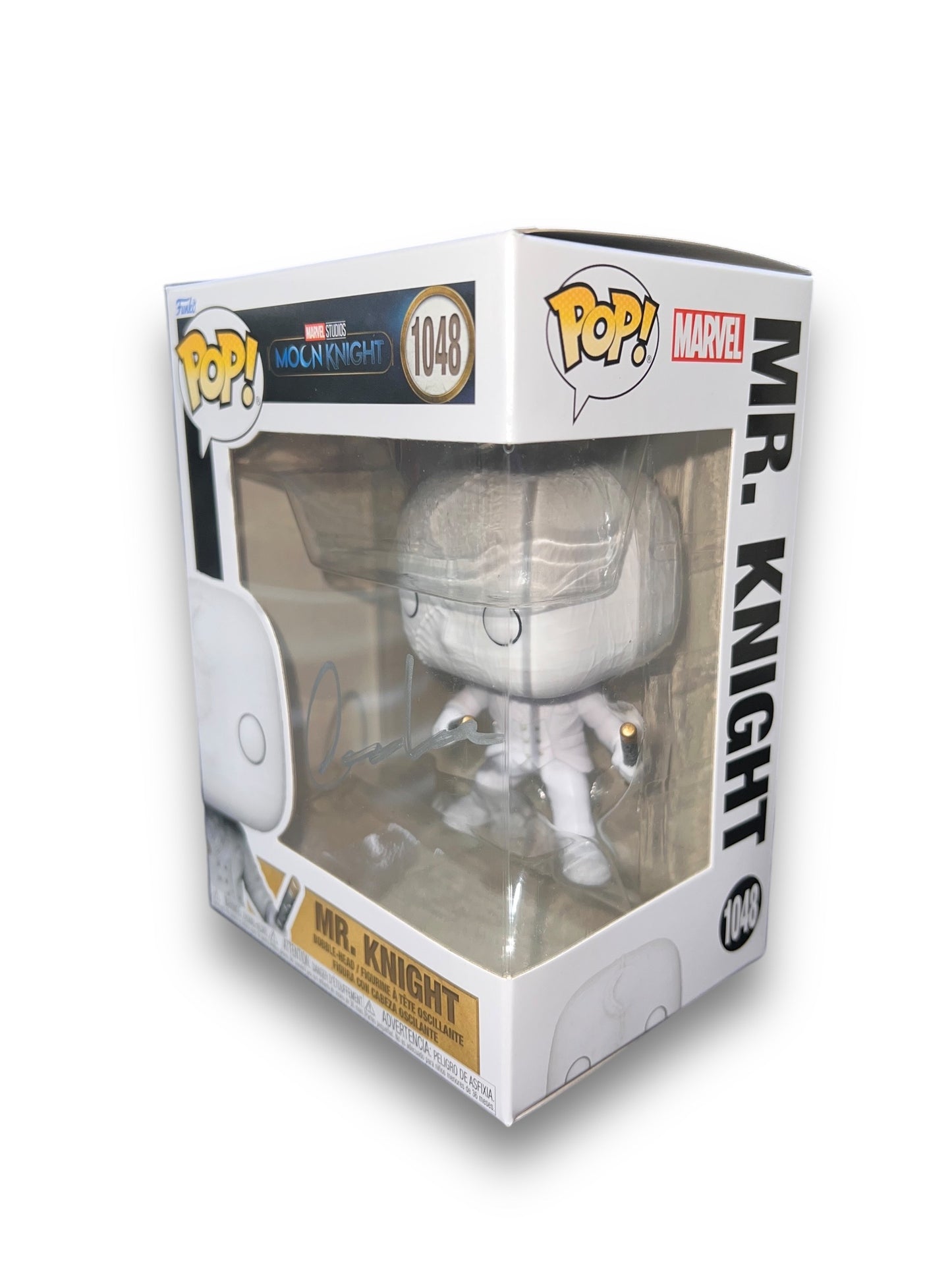 Oscar Isaac Signed Moon Knight- Mr Knight Funko Pop