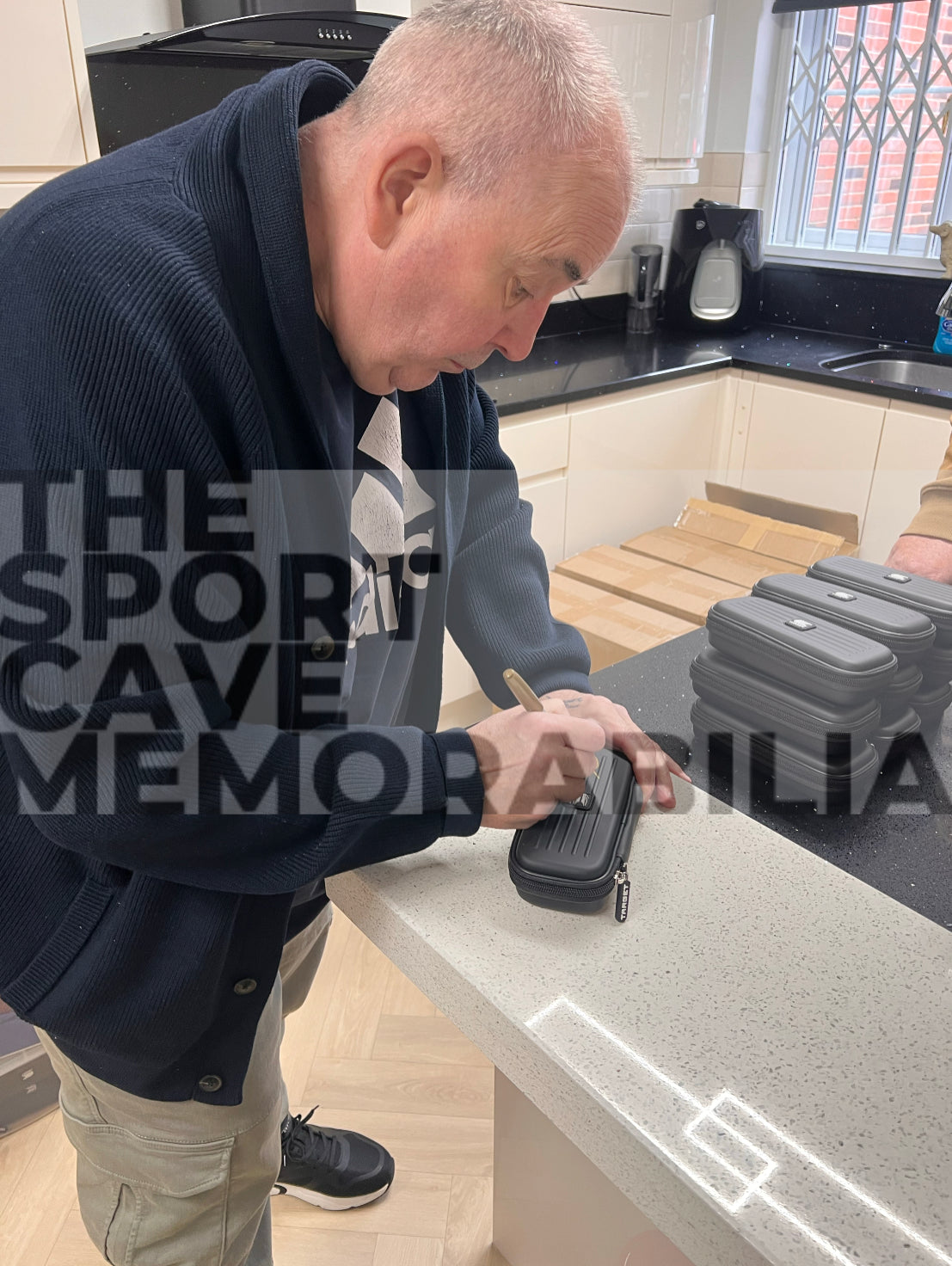 Phil Taylor Signed Target Takoma Darts Case