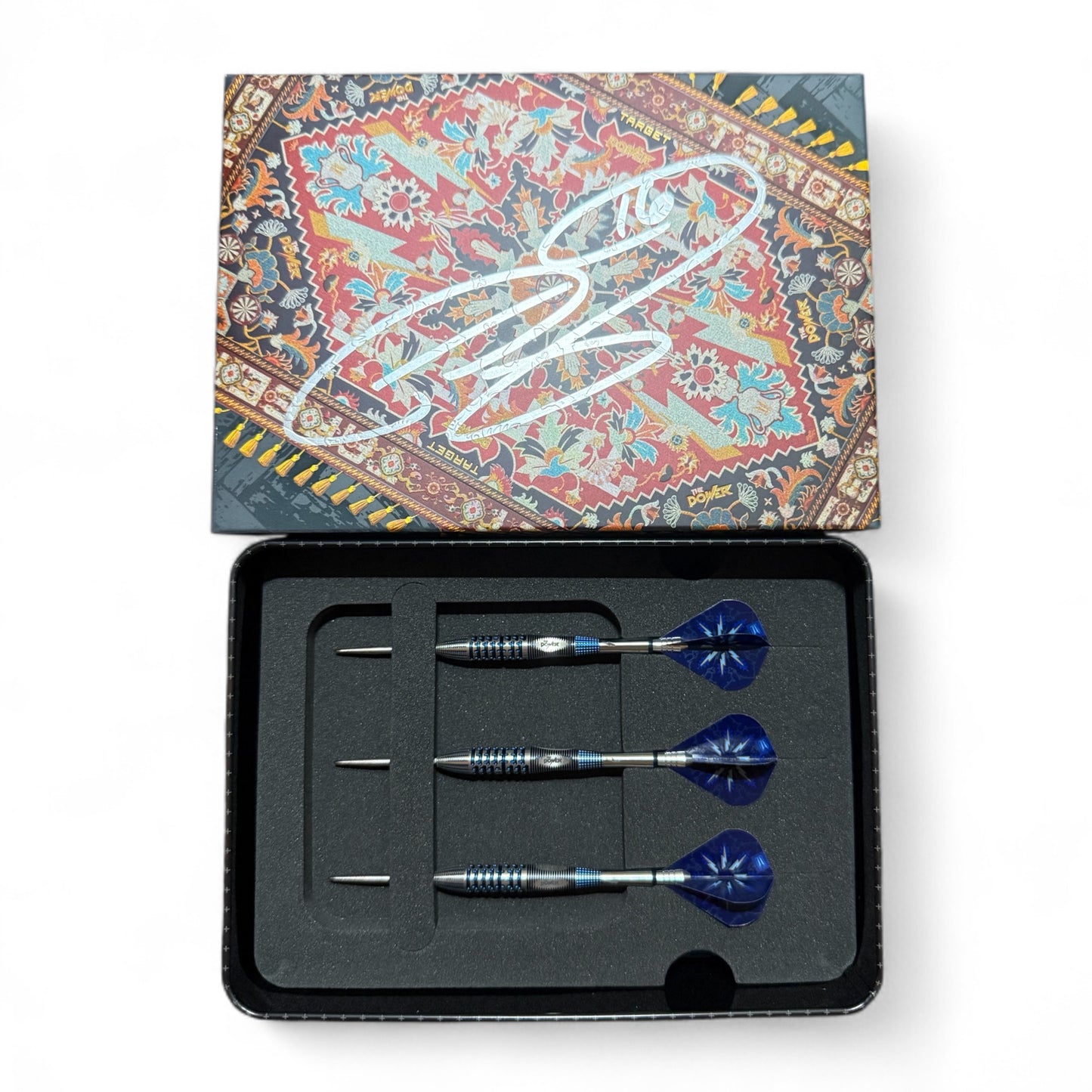 Phil Taylor Signed Target GX2 Darts Set