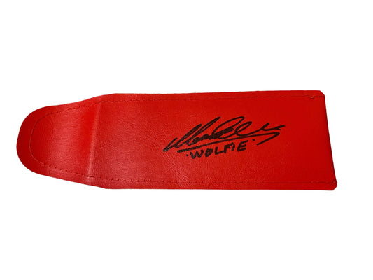 Martin Adams Signed Darts Wallet (Red)