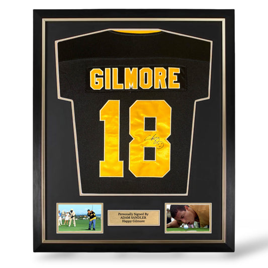 Adam Sandler Signed Happy Gilmore Jersey- Deluxe Framed