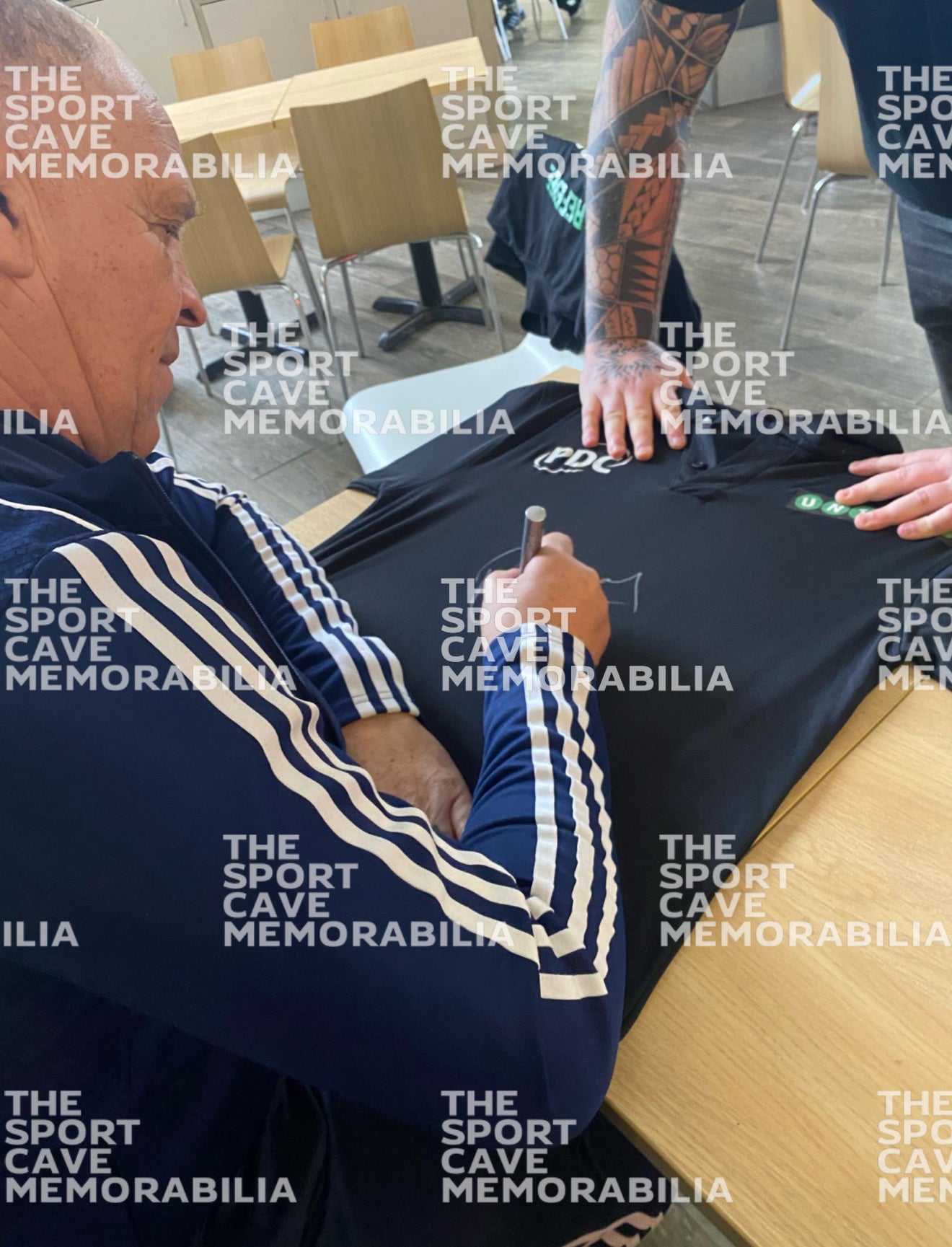 Russ Bray MATCH WORN Signed Premier League Darts 2018 Shirt